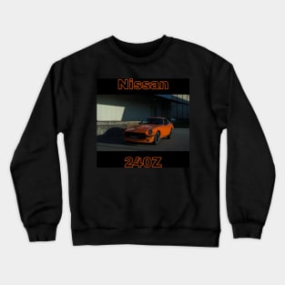 Nissan 240Z - Orange Design Crewneck Sweatshirt